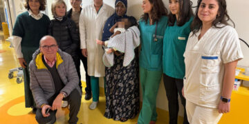 L'equipe medica dell'ospedale di Torino che ha salvato un bimbo della Somalia
