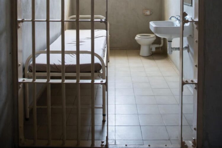 La cella di un carcere