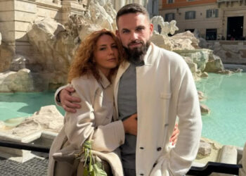 Roman Novak e sua moglie