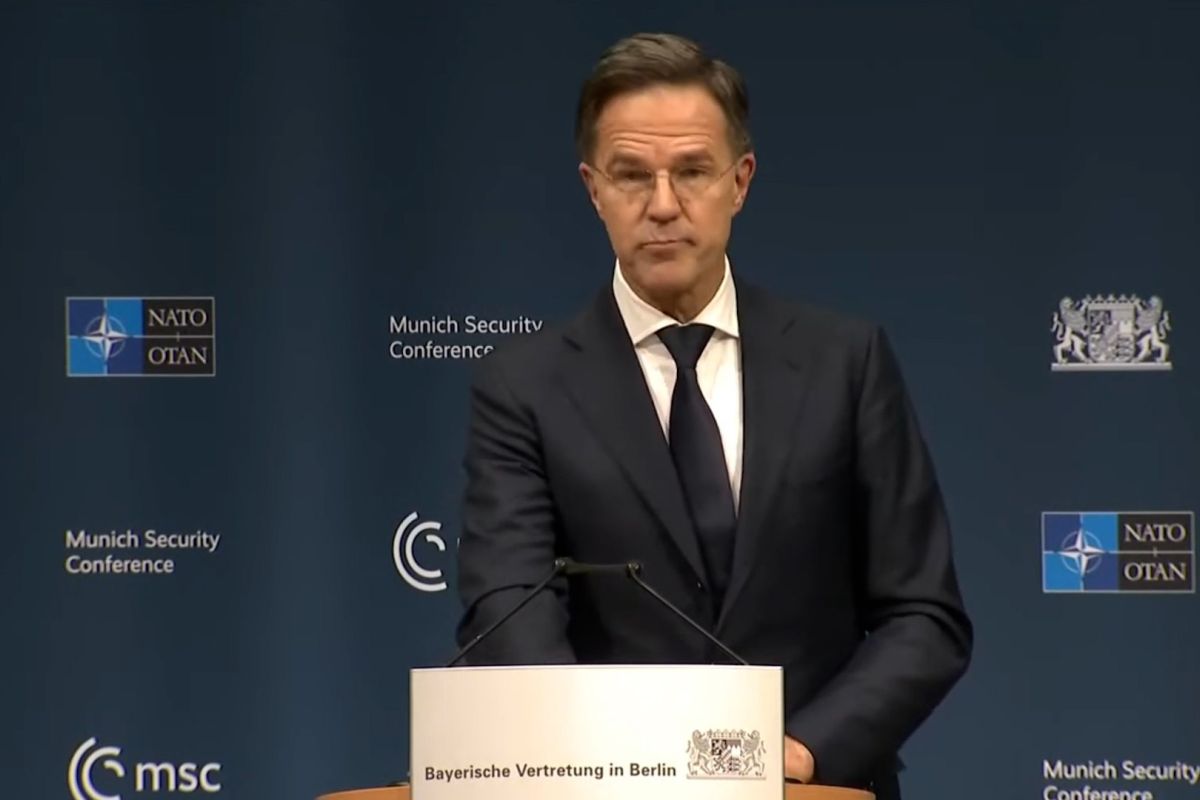Il segretario generale della Nato Mark Rutte