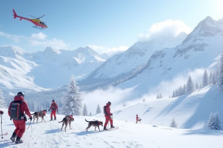 Valanga a Claviere, soccorsi in azione: coinvolte alcune persone in Val di Susa