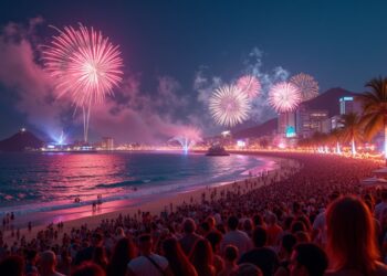 Capodanno a Rio: tredici palchi, fuochi d’artificio e maxi piano di sicurezza per due milioni