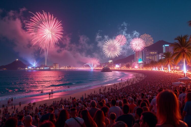 Capodanno a Rio: tredici palchi, fuochi d’artificio e maxi piano di sicurezza per due milioni