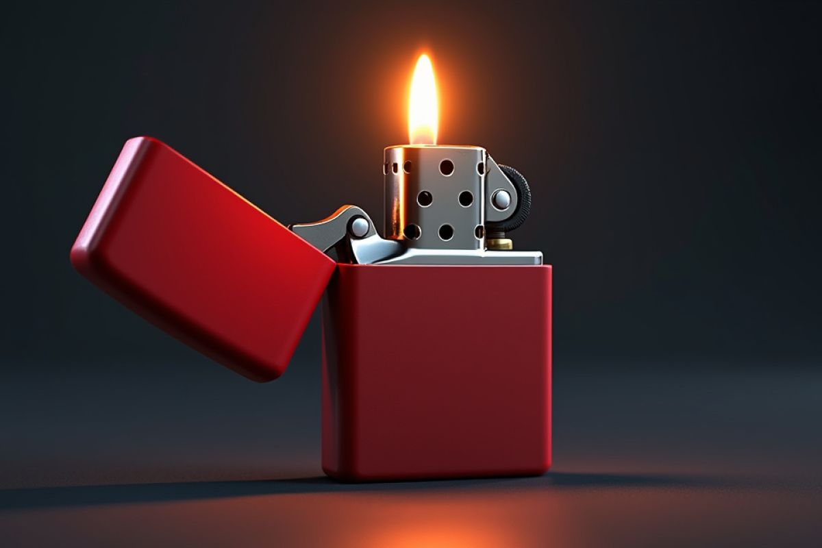 Accendino per lo schermo dello smartphone