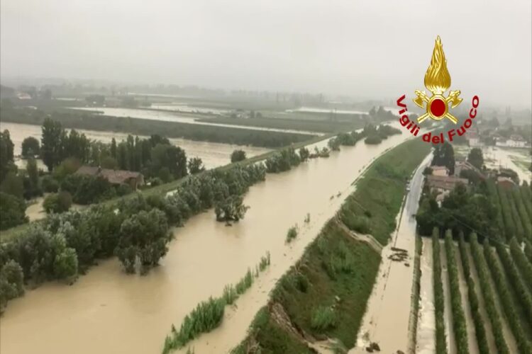 Alluvione nel ravennate
