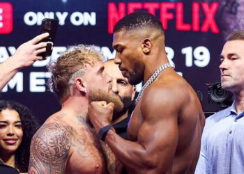 Anthony Joshua batte Jake Paul