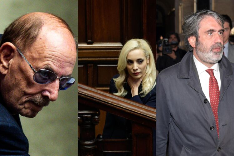 Antonio Angelucci, Marta Fascina e Francesco Bonifazi