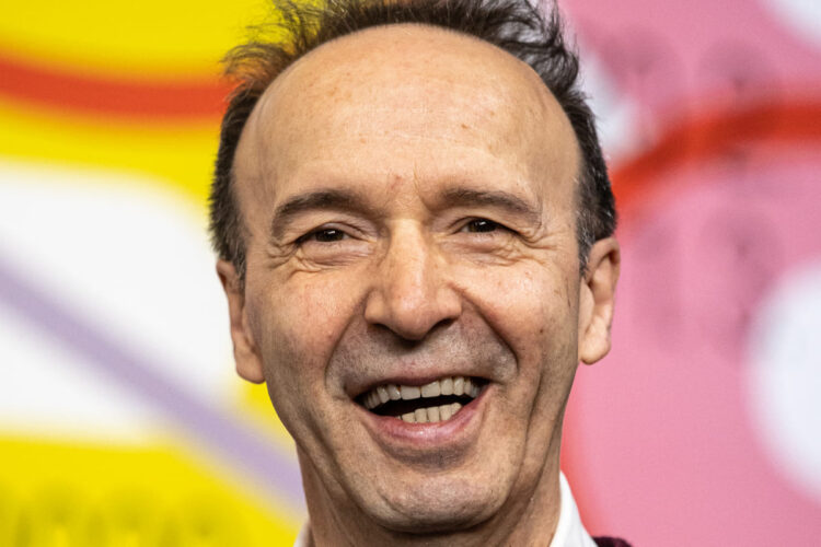 Un primo piano di Roberto Benigni