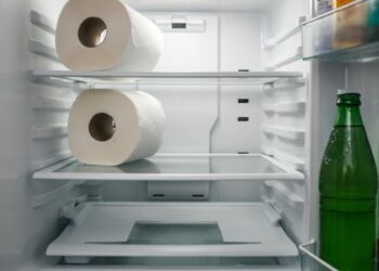 Carta igienica nel frigo