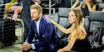 David e Victoria, membri della famiglia Beckham