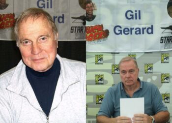 Due foto di Gil Gerard