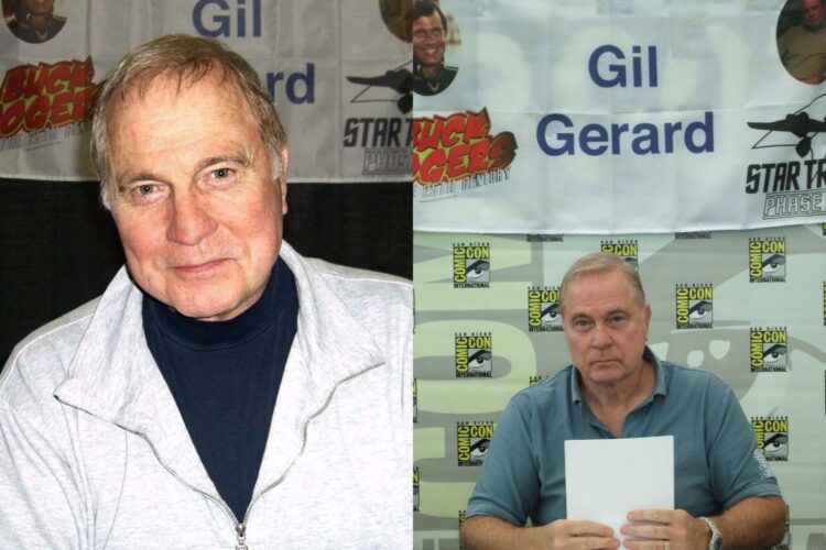 Due foto di Gil Gerard