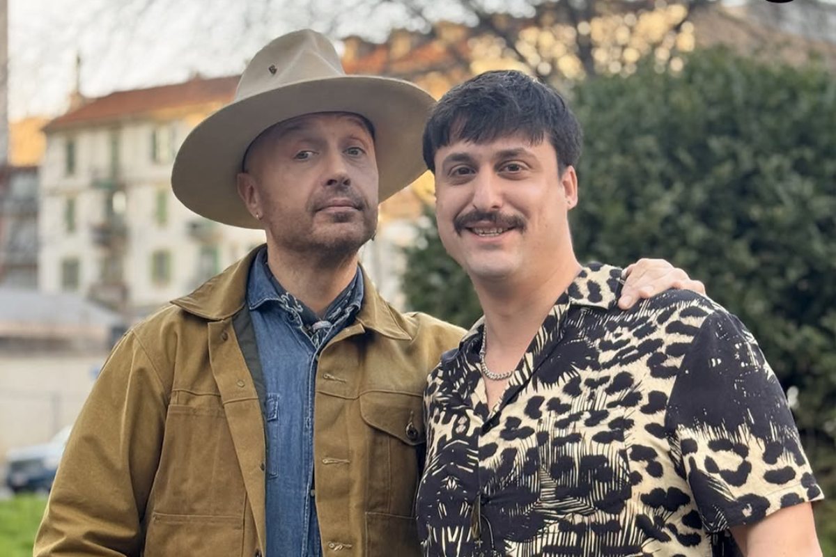 Edoardo Franco insieme a Joe Bastianich