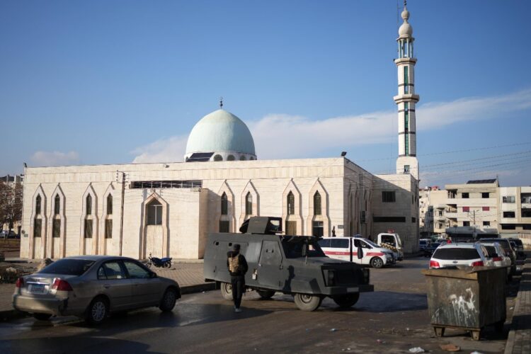 Esplosione in una Moschea in Siria