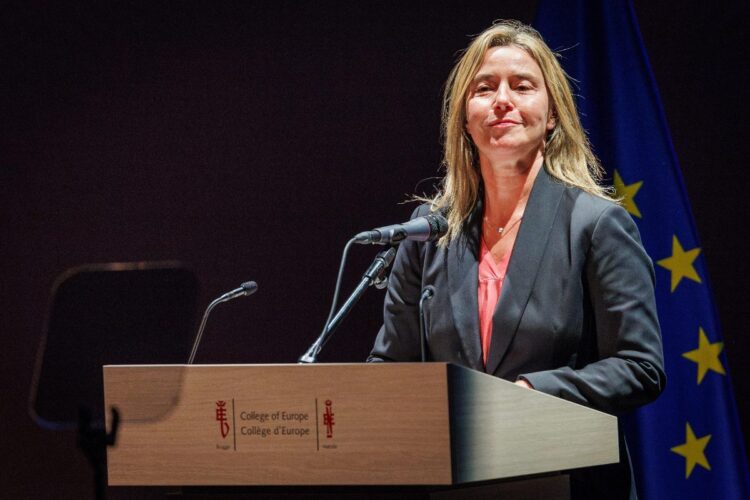 Federica Mogherini in stato di fermo per frode