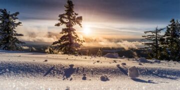 Foto che rappresenta il solstizio d'inverno