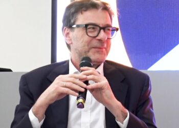 Il ministro dell'economia Giancarlo Giorgetti