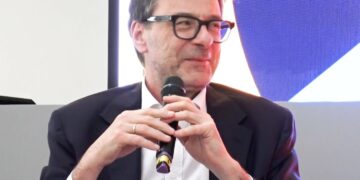 Il ministro dell'economia Giancarlo Giorgetti