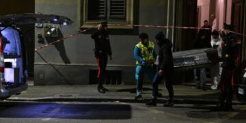 I Carabinieri del Ris di Firenze intervengono in Via Gianpaolo Orsini per il ritrovamento dei corpi di Franco Giorgi e Gianna Di Nardo