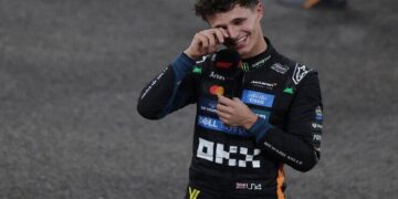 Lando Norris commosso