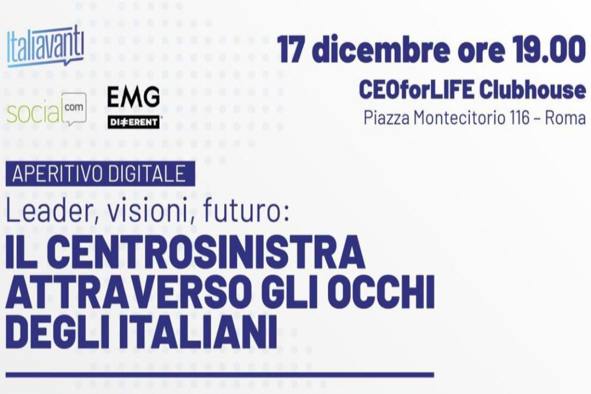 Il centrosinistra attraverso gli occhi degli italiani: le parole di Conte