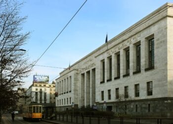 Il palazzo di giustizia di Milano