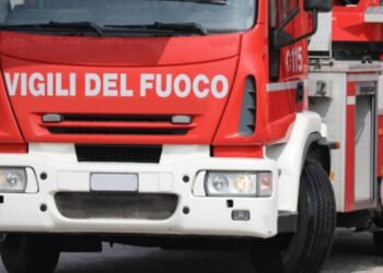 Incendio in una casa a Cuorgnè
