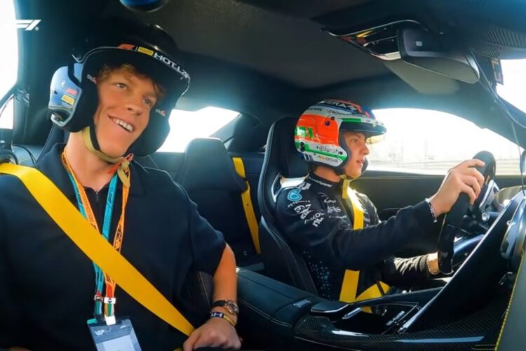 Jannik Sinner e Kimi Antonelli