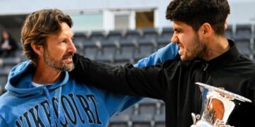 Juan Carlos 'Juanki' Ferrero e Carlos 'Carlitos' Alcaraz