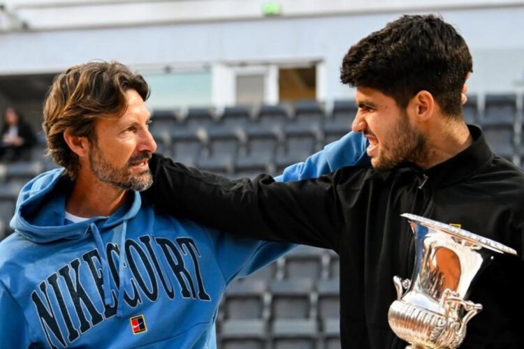 Juan Carlos 'Juanki' Ferrero e Carlos 'Carlitos' Alcaraz