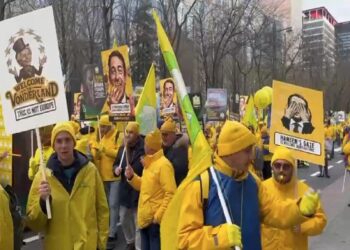 La protesta degli agricoltori a Bruxelles contro il Mercosur