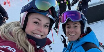 Lindsey Vonn e Sofia Goggia