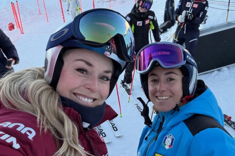 Lindsey Vonn e Sofia Goggia