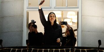 Maria Corina Machado torna in pubblico