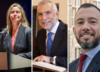 Mogherini, Sannino e Zegretti