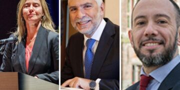 Mogherini, Sannino e Zegretti