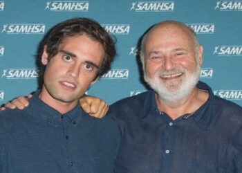 Nick Reiner assieme al padre Rob