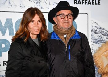 Pietro Valsecchi con la moglie Camilla Nesbitt