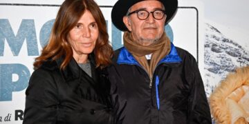 Pietro Valsecchi con la moglie Camilla Nesbitt