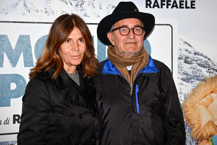 Pietro Valsecchi con la moglie Camilla Nesbitt