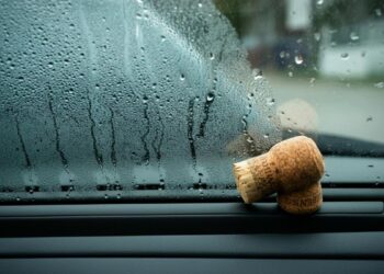 Tappo di sughero vetro automobile