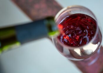 Un bicchiere di vino