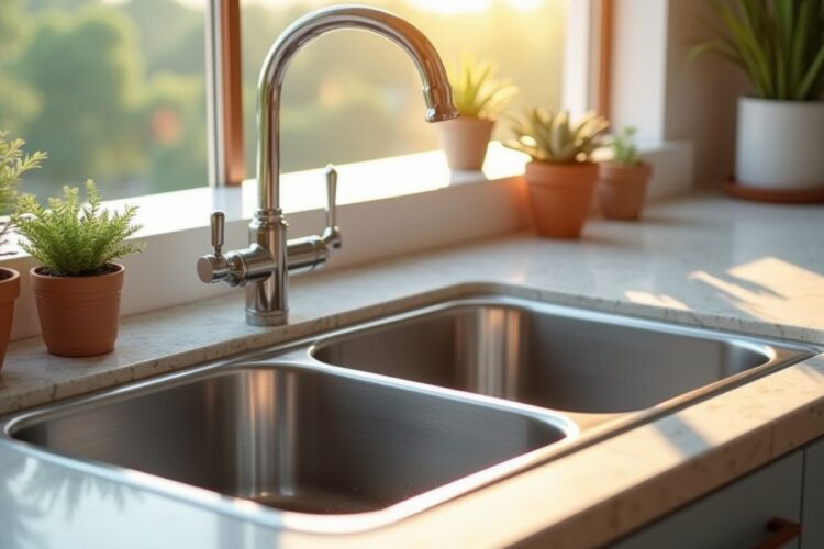 Un lavello perfetto grazie alla farina