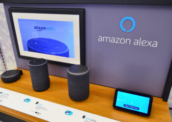 Amazon Alexa display booth