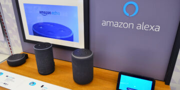 Amazon Alexa display booth