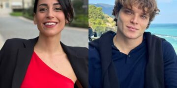 Giorgia Cardinaletti e Francesco Bechis