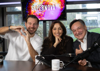 Benedetta Parodi e Fabio Caressa ospiti di Alessandro Cattelan a Supernova