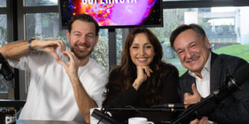 Benedetta Parodi e Fabio Caressa ospiti di Alessandro Cattelan a Supernova