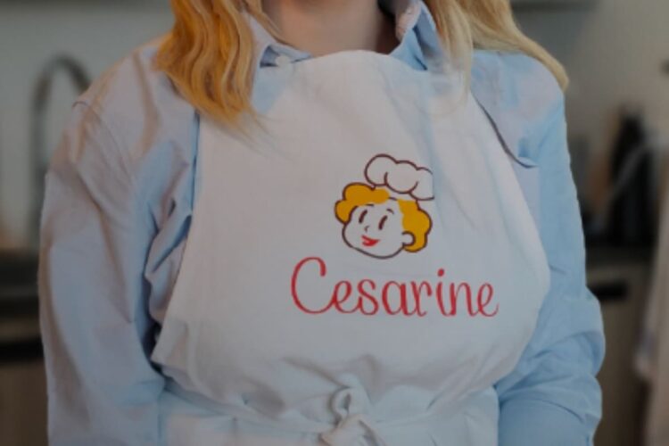 Un grembiule delle Cesarine, celebrate dal New York Times