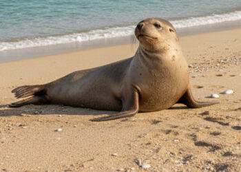 Foca monaca a Numana